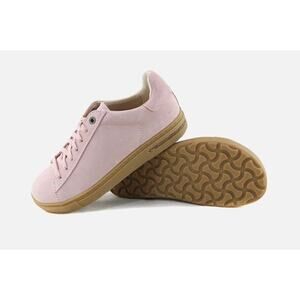 Women's Birkenstock Bend Low Nubuck Leather Sneakers in Pink size 40 Lagenlook